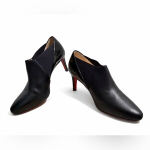 ❌SOLD ❌ Christian Louboutin La Cicogna Black Leather Booties size 36.5